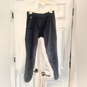 FITS fleece lined full seat silicone riding breeches sz XL